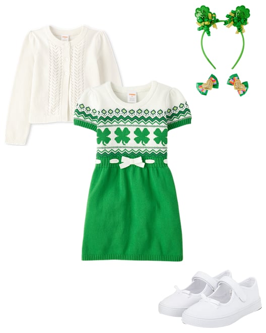 2nd bundle featuring 3 items which compliment Girls Pointelle Cardigan