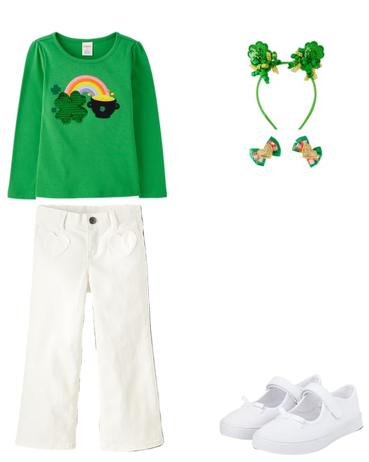 9th bundle featuring 3 items which compliment Girls 3-Piece Hair Set