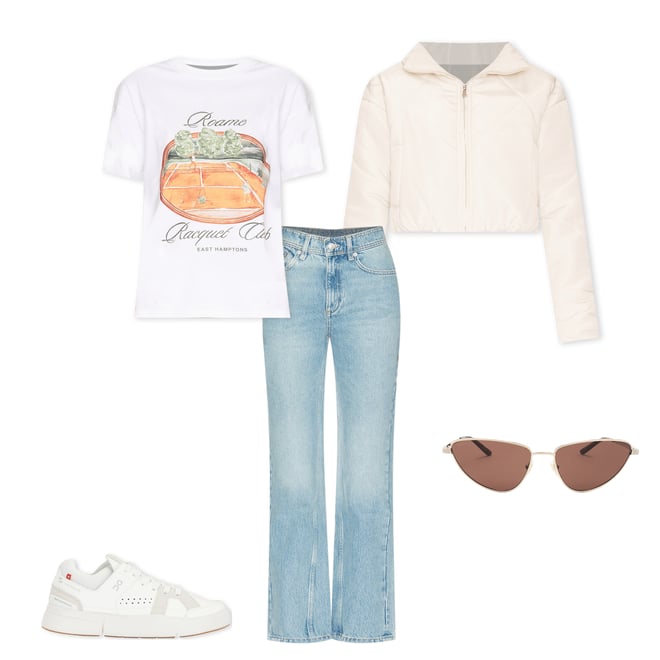 2nd bundle featuring 4 items which compliment Rania Cropped Jacket