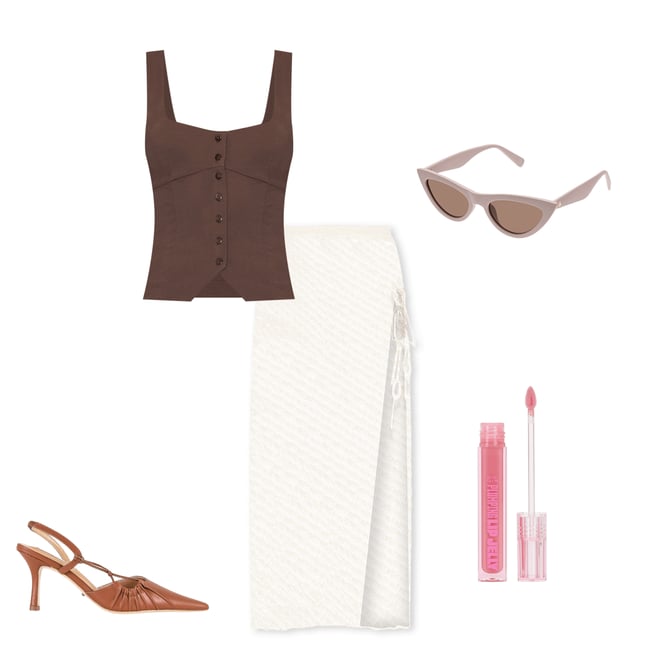 2nd bundle featuring 4 items which compliment Offshore Midi Skirt