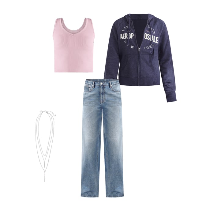 Aeropostale East Coast Full-Zip Hoodie