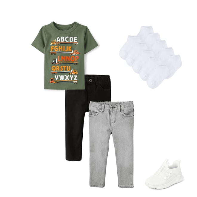 8th bundle featuring 3 items which compliment Toddler Boys Running Sneakers