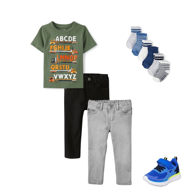 7th bundle featuring 3 items which compliment Baby And Toddler Boys Skinny Jeans 2-Pack