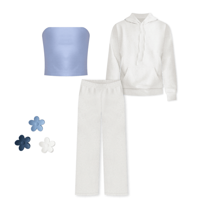 WomenBottomsJoggers + SweatpantsMid-Rise Wide Leg SweatpantsMid-Rise Wide Leg Sweatpants