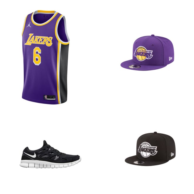 hibbett sports lakers jersey