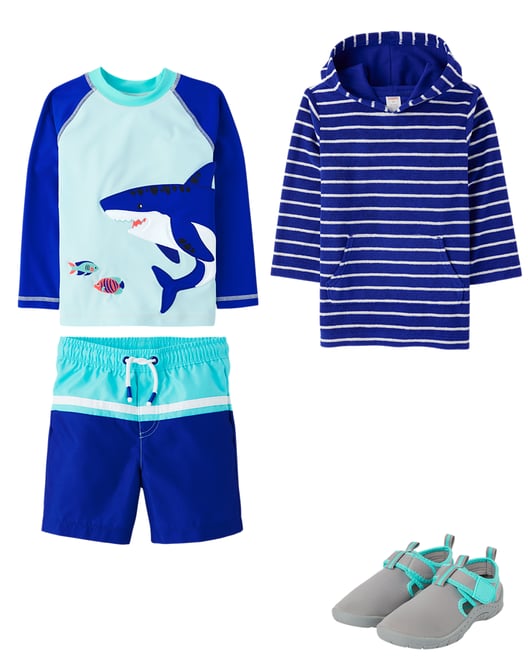 5th bundle featuring 3 items which compliment Boys Water Shoes