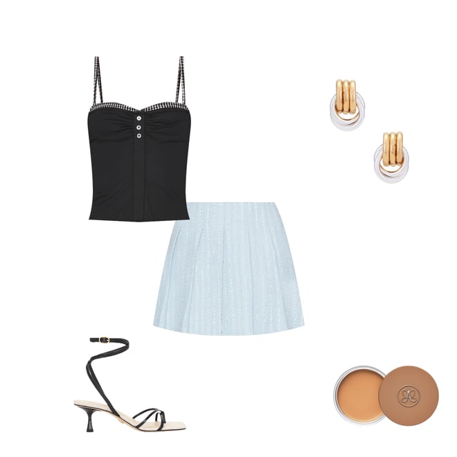 1st bundle featuring 4 items which compliment Emmeline Mini Skirt