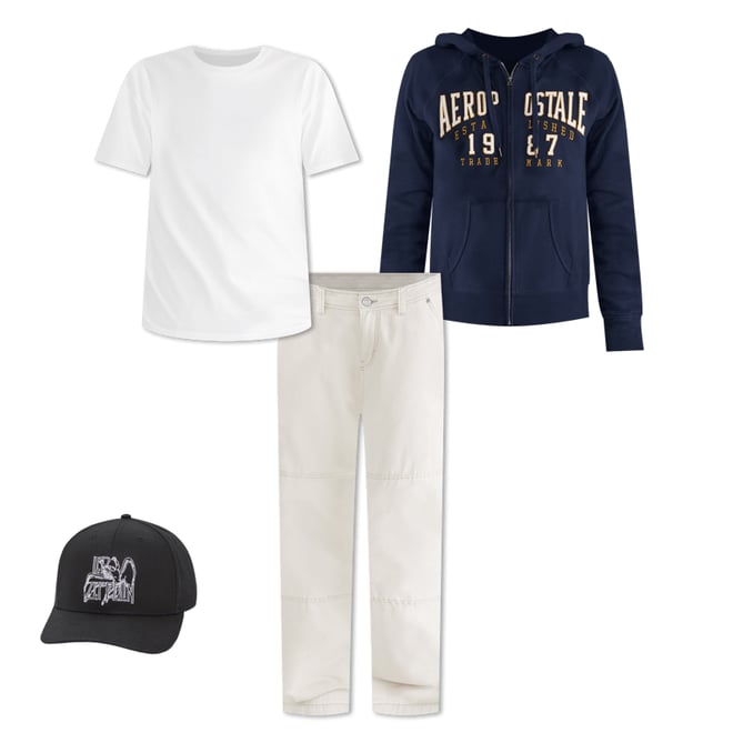 Aeropostale 1987 Heritage Full-Zip Hoodie