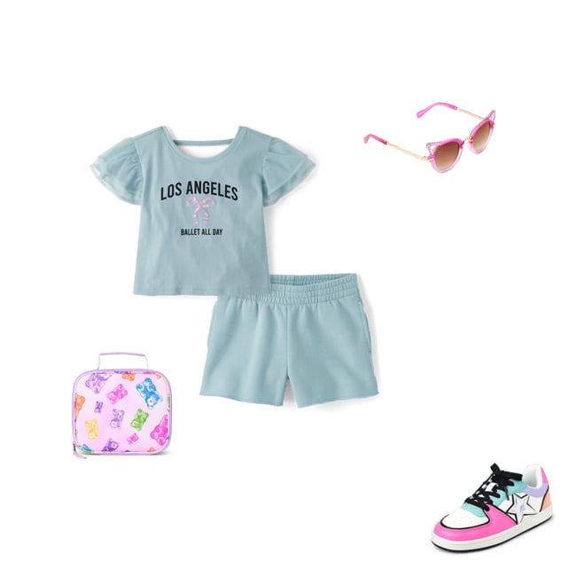 3rd bundle featuring 4 items which compliment Girls Candy Bear Lunchbox