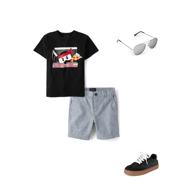 3rd bundle featuring 3 items which compliment Boys Textured Chino Shorts