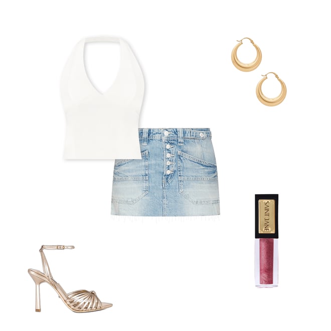 3rd bundle featuring 4 items which compliment Still Here Halter Top
