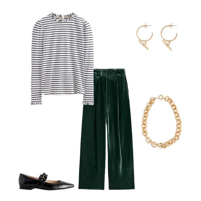 5th bundle featuring 4 items which compliment Supersoft Frill Detail Top
