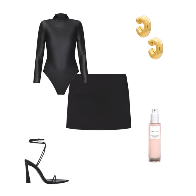 2nd bundle featuring 4 items which compliment Matte Metallic Bodysuit