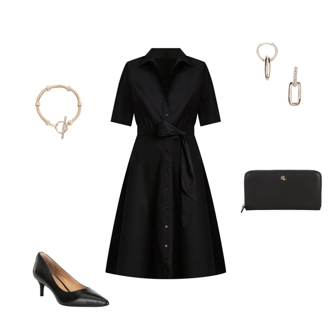 Lauren Ralph Lauren Crystal Pave Link Drop Earrings | Dillard's