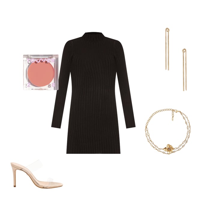 1st bundle featuring 4 items which compliment Turtleneck Midi Dress