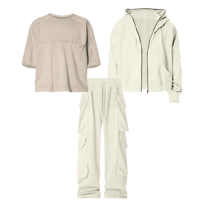 Off-White × Vlone Zip Sweat Pants オフホワイト Juice Wrld x Vlone Sweatpants White Men's - SS20 - US