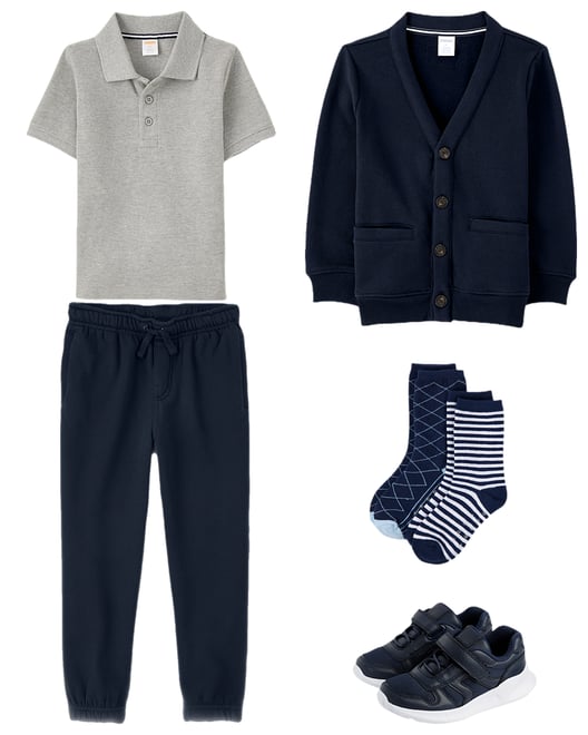 5th bundle featuring 4 items which compliment Boys Running Sneakers