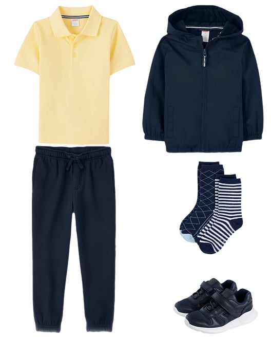 3rd bundle featuring 4 items which compliment Boys Fleece Jogger Pants
