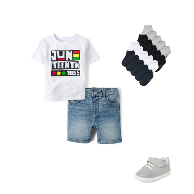 3rd bundle featuring 3 items which compliment Baby And Toddler Boys Denim Shorts