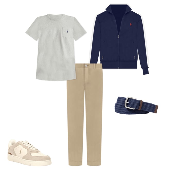Polo Ralph Lauren Big & Tall Full-Zip Track Jacket | Dillard's