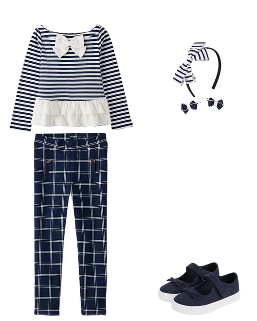 1st bundle featuring 3 items which compliment Girls 3-Piece Hair Set