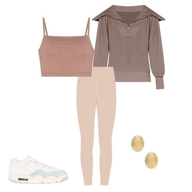 1st bundle featuring 4 items which compliment Thin Strap Crop Tank