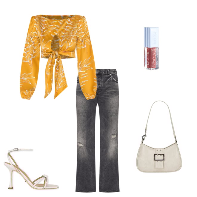 5th bundle featuring 4 items which compliment Jade Low Rise Relaxed Flare