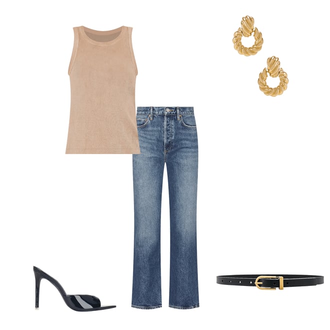 2nd bundle featuring 4 items which compliment Petit Simple Art Deco Belt in Black
