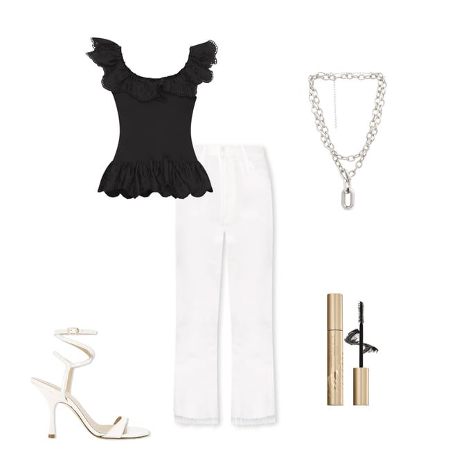 1st bundle featuring 4 items which compliment Large Chain Layered Necklace