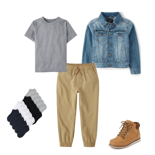 Boys Long Sleeve Denim Jacket - BLUE | The Children's Place
