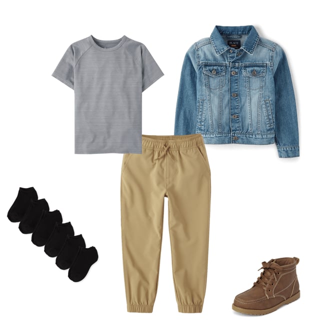 L'Appartement☆Boys denim Jacket Boys Long Sleeve Denim Jacket - BLUE | The Children's Place