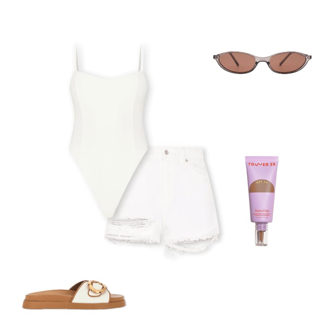 2nd bundle featuring 4 items which compliment Dusters Short Short in Layla White