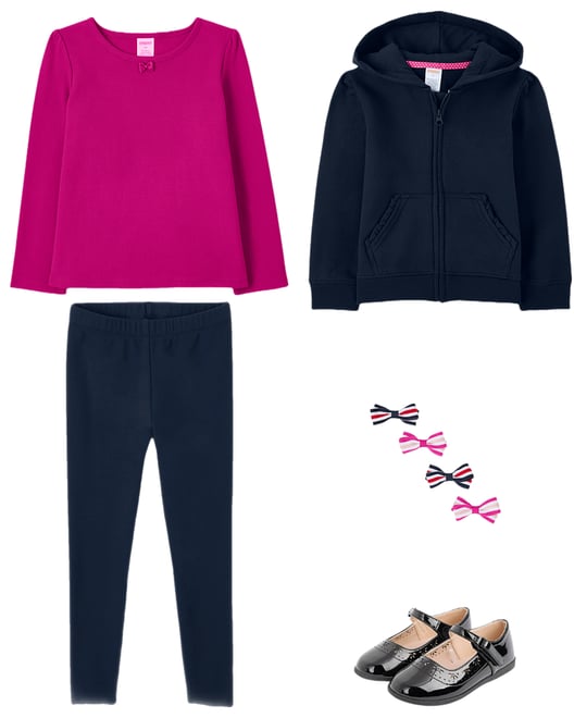 1st bundle featuring 4 items which compliment Girls Tee Shirt