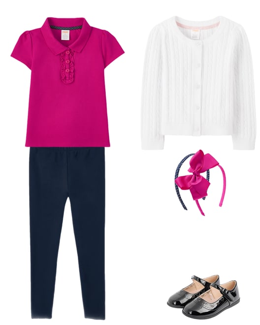 6th bundle featuring 4 items which compliment Girls Bow Headband 2-Pack