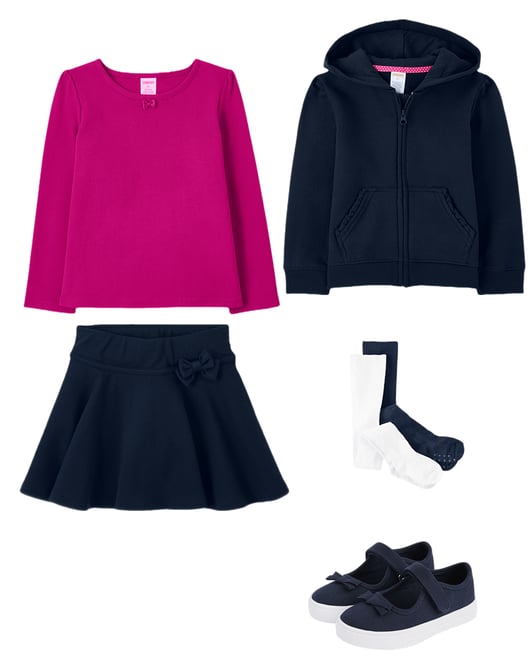 2nd bundle featuring 4 items which compliment Girls Pointelle Bow Tights 2-Pack