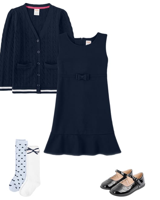 2nd bundle featuring 3 items which compliment Girls Ruffle Jumper