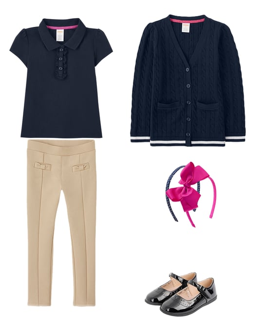 3rd bundle featuring 4 items which compliment Girls Bow Headband 2-Pack