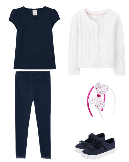 5th bundle featuring 4 items which compliment Girls Bow Heart Headband 2-Pack