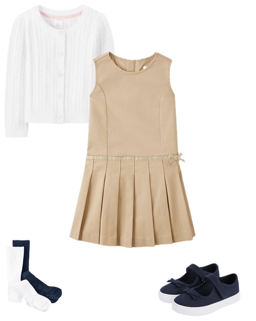 8th bundle featuring 3 items which compliment Girls Pointelle Bow Tights 2-Pack