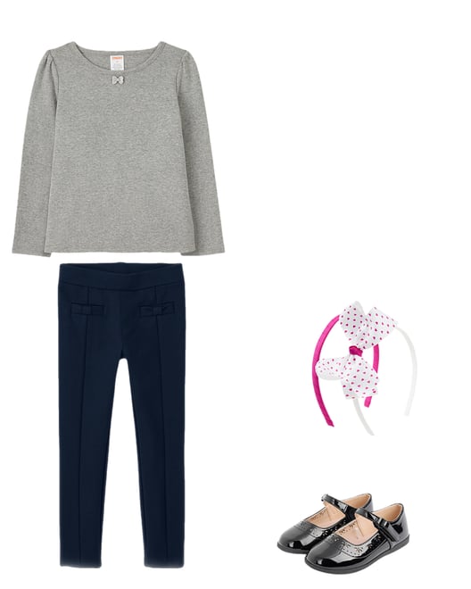 2nd bundle featuring 3 items which compliment Girls Bow Heart Headband 2-Pack