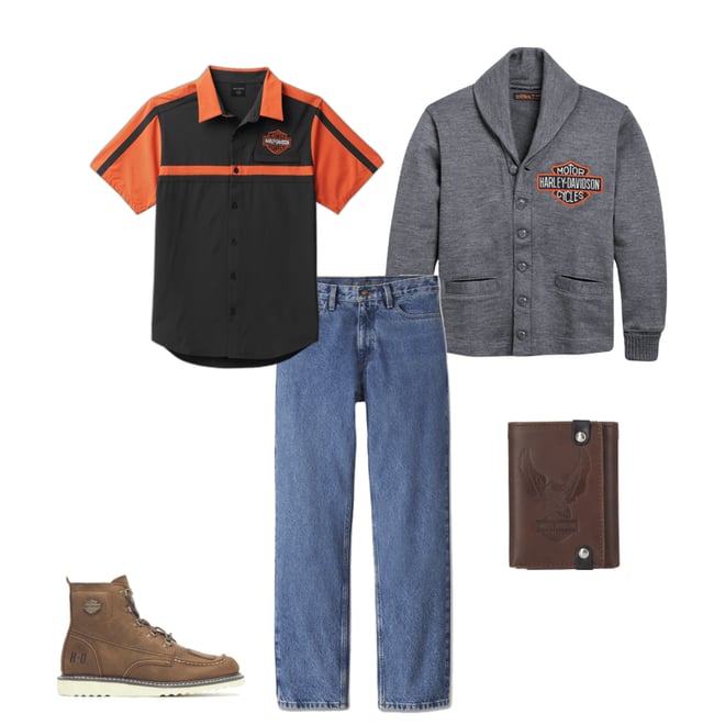 Men's Coolcore Bar & Shield Shirt - Colorblocked - Vintage Men's Coolcore Bar & Shield Shirt - Colorblocked - Vintage