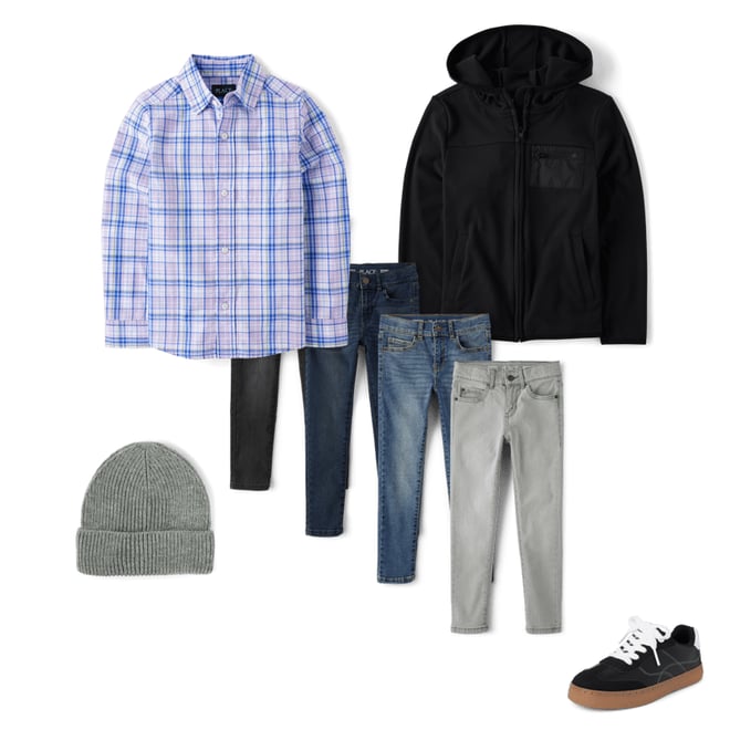 6th bundle featuring 4 items which compliment Kids Beanie
