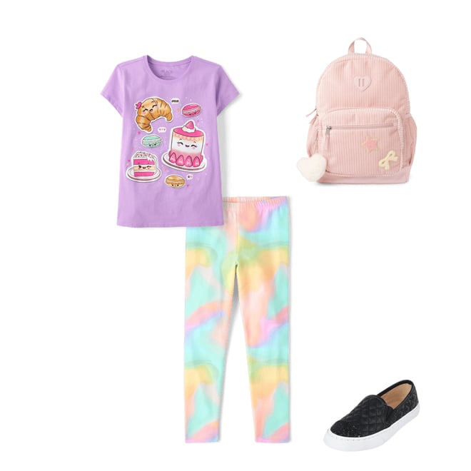 8th bundle featuring 3 items which compliment Girls Bow Corduroy Backpack