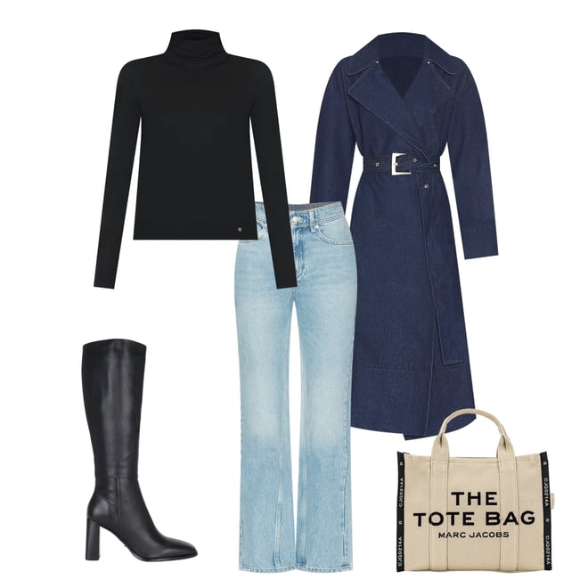 2nd bundle featuring 4 items which compliment The Jacquard Medium Tote Bag