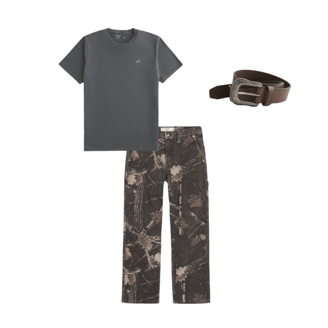 Camo Baggy Painter Jeans