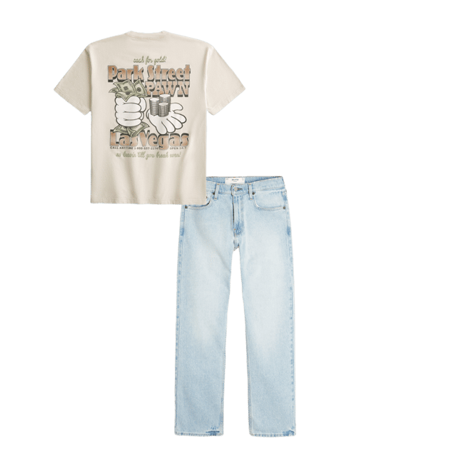 Boxy Park Street Pawn Graphic Tee