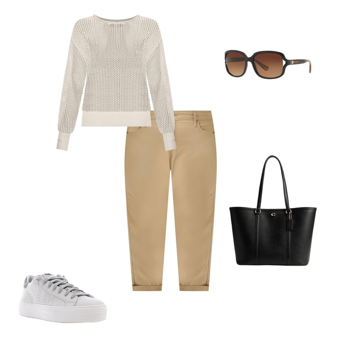 Levi's Plus Size Boyfriend Khaki Mid-Rise Jeans
