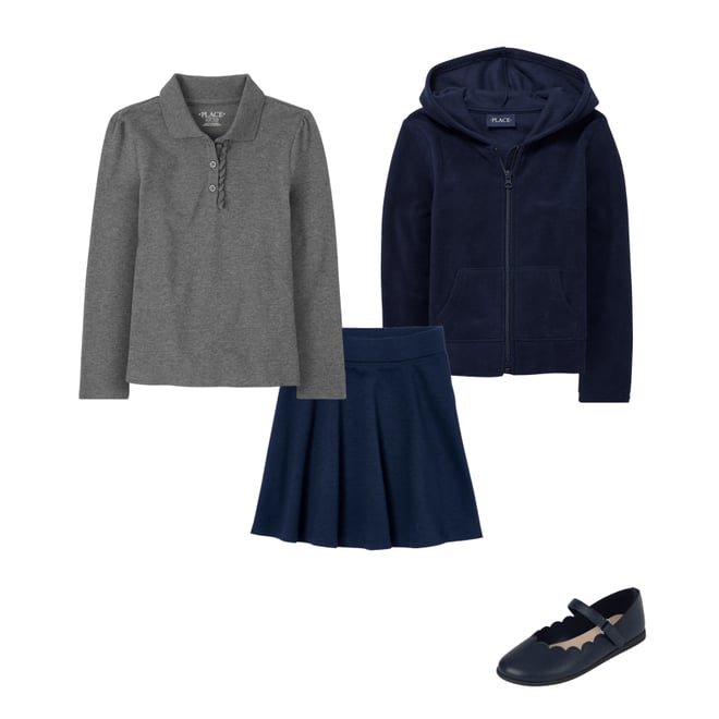 10th bundle featuring 3 items which compliment Girls Comfort Flex Mary Jane Shoes
