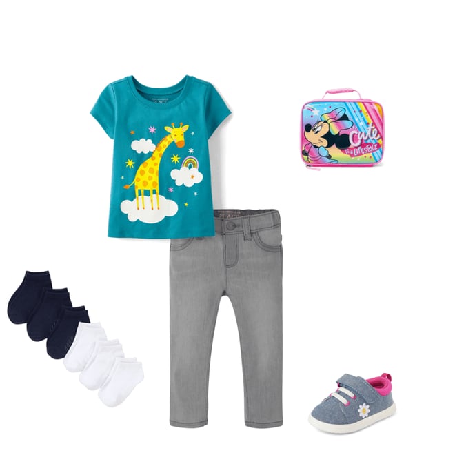 5th bundle featuring 4 items which compliment Baby And Toddler Girls Daisy First Steps Sneakers