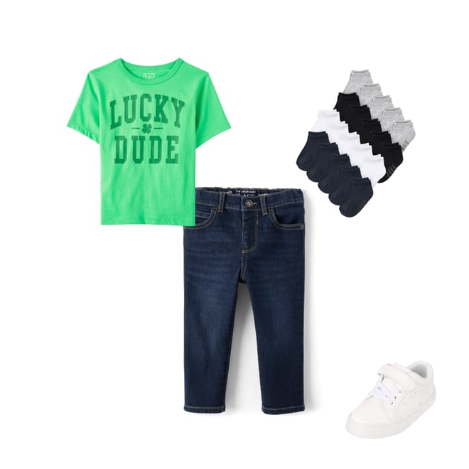 1st bundle featuring 3 items which compliment Baby And Toddler Boys Skinny Jeans